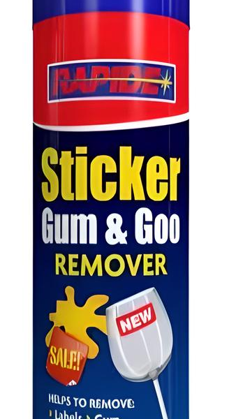 Sticker & Gum Remover Spray Rapide, removes sticky residue 300ml free shipping